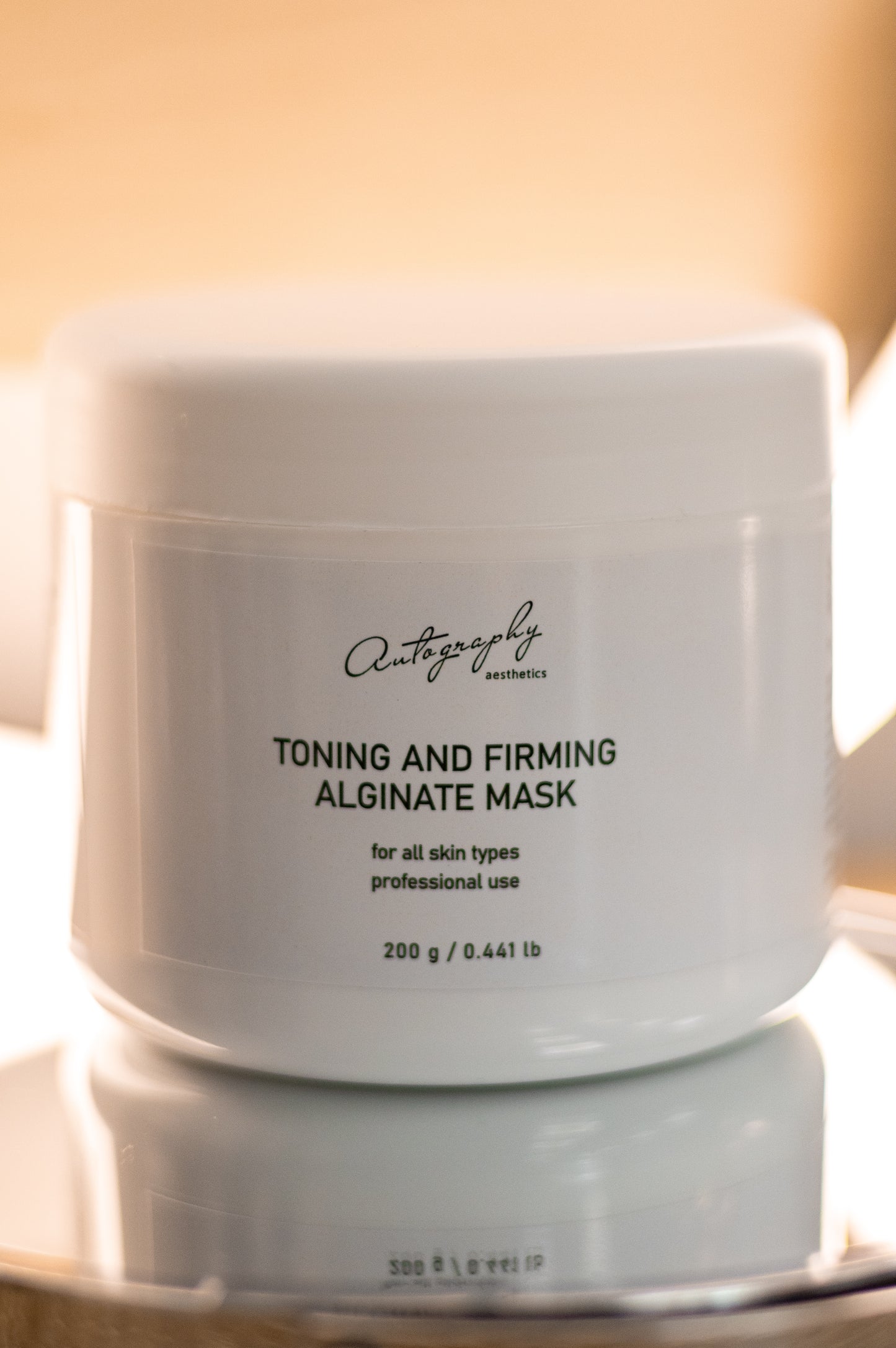 Autography Toning and Firming alginate mask  - Тонізуюча альгінатна маска