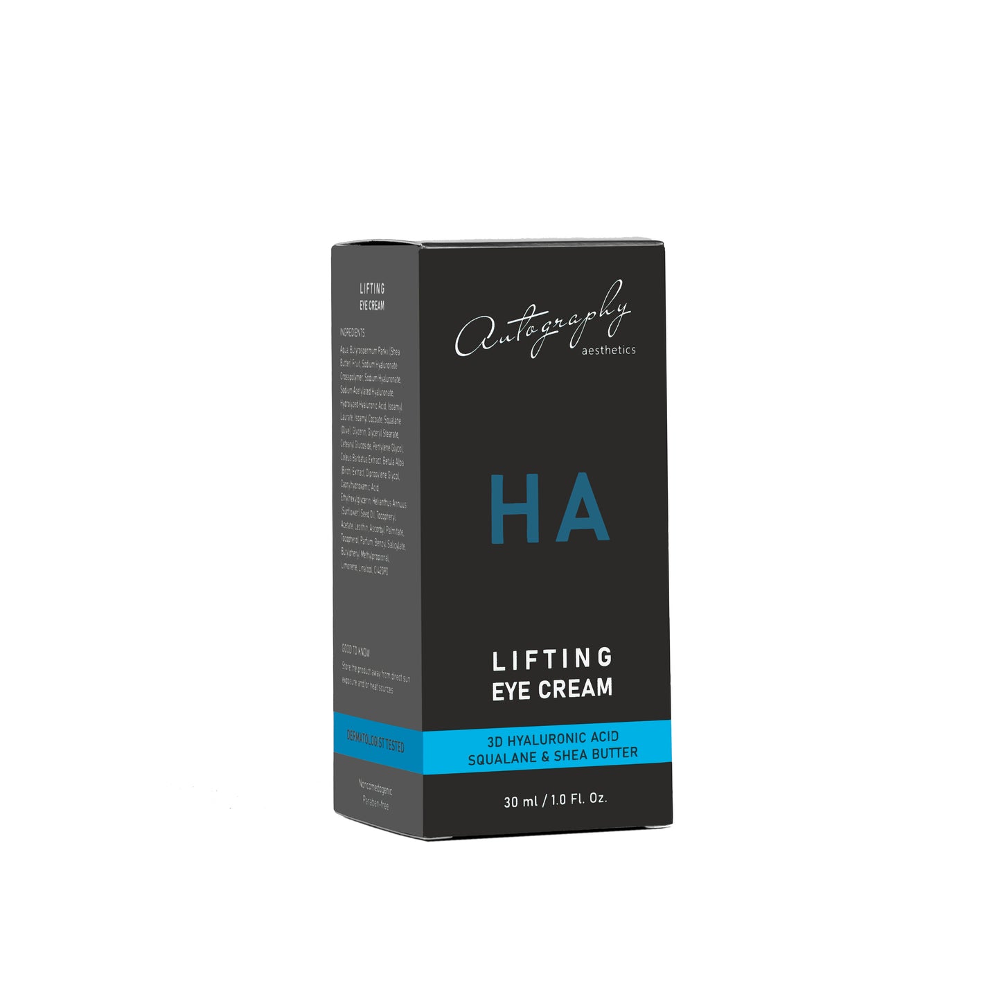 Autography HA Lifting Eye Cream – Крем для зони навколо очей з гіалуроновою кислотою, скваланом та олією ши, 30 мл