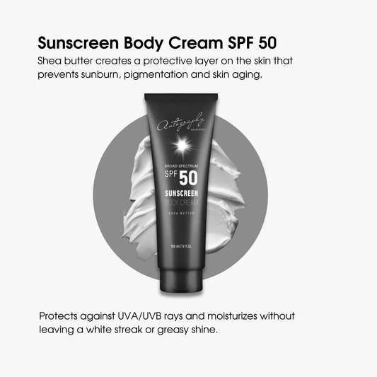 Autography Sunscreen Body Cream SPF 50 – Сонцезахисний крем для тіла з СПФ 50, 150 мл