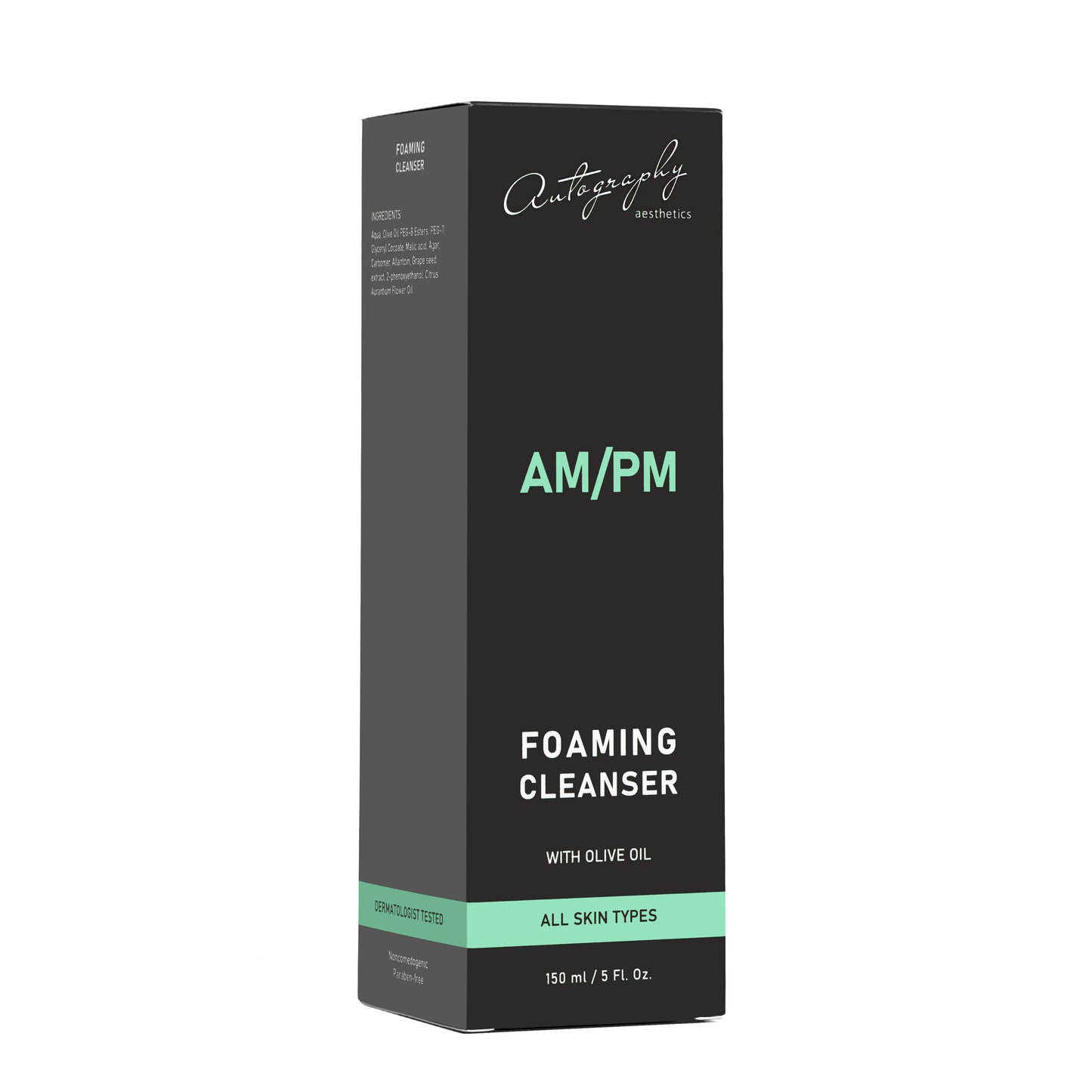 Autography new cosmetics Foaming Cleanser AM/PM Пінка для очищення шкіри обличчя, шиї та декольте 150 мл