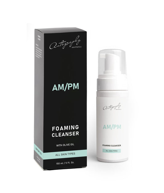 Autography new cosmetics Foaming Cleanser AM/PM Пінка для очищення шкіри обличчя, шиї та декольте 150 мл